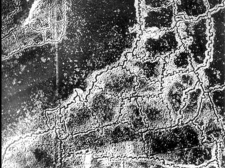 Trenches from the air