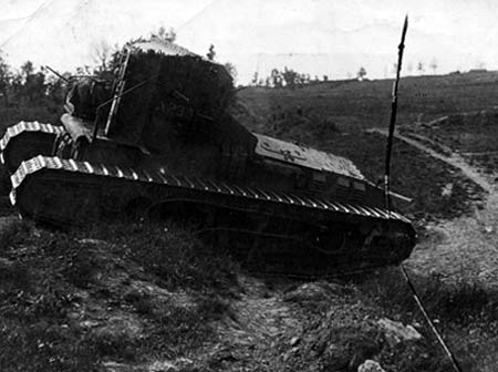 Tank at Somme