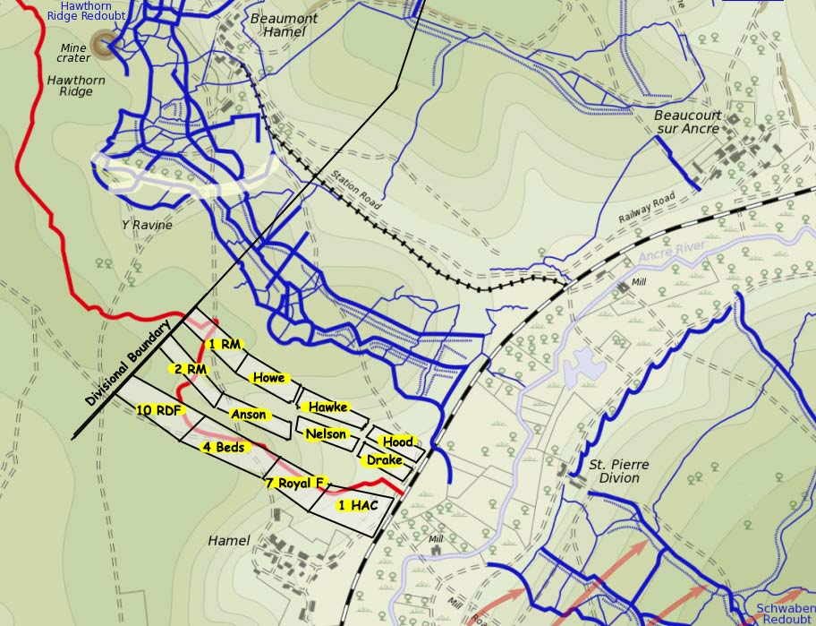 Battle of the Ancre, 63 Div