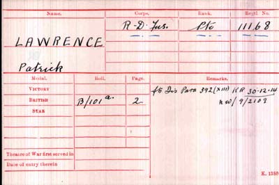 Lawrence medals forfeited